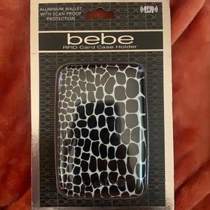 Bebe RFID card case holder
